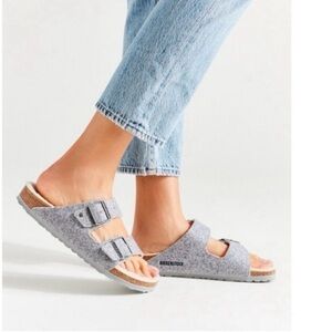 Birkenstock Happy Lamb Wool Sandals